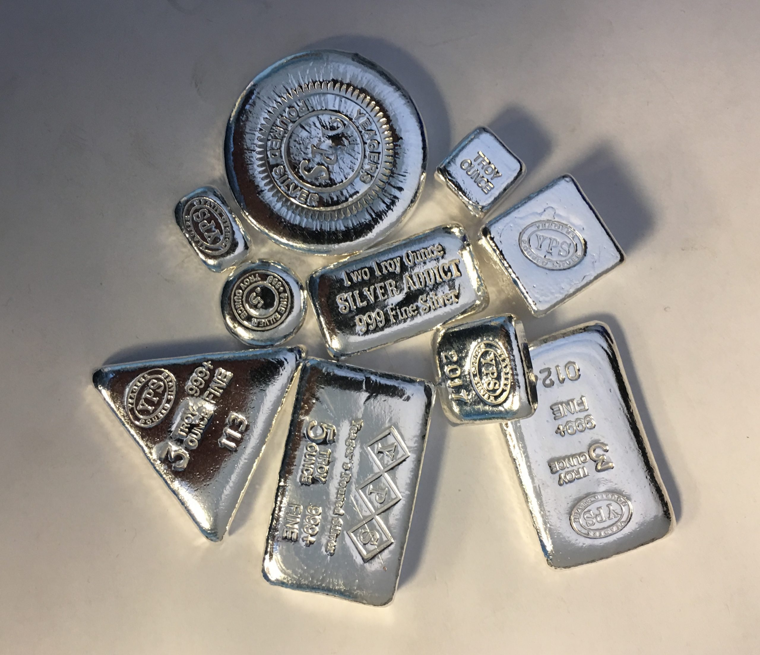 10 OZ YEAGER'S POURED SILVER 3D GRAB BAG – Yeager's Poured Silver