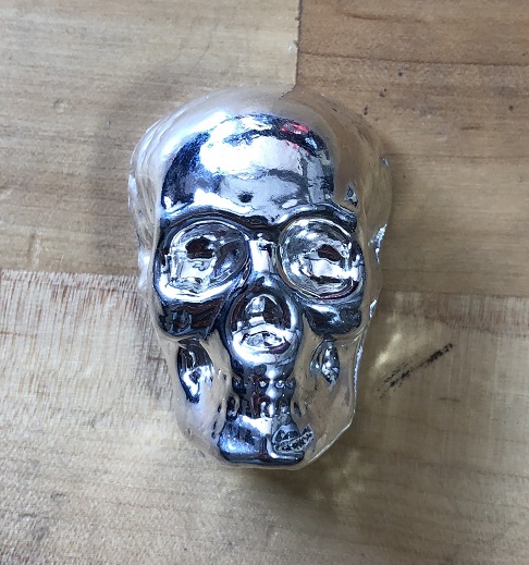 7oz Skull – Yeager's Poured Silver | 330-299-5239
