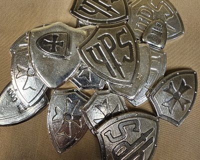 Yeager’s Poured Silver Shields